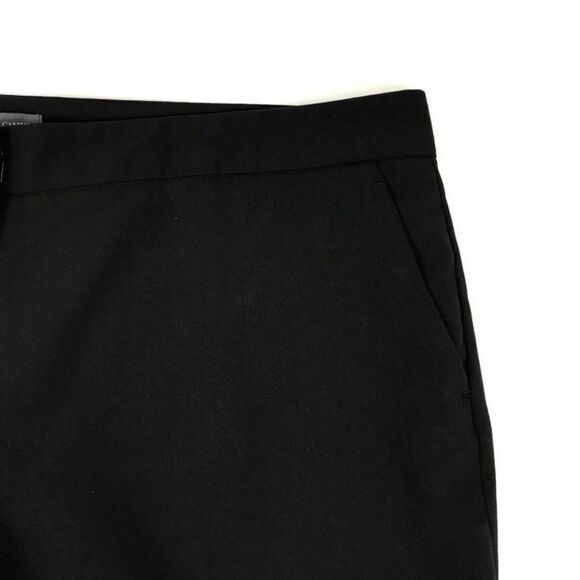 Vince Camuto Straight Leg Trousers Women's Plus Size 14 Black Stretch Pockets - Picture 3 of 10
